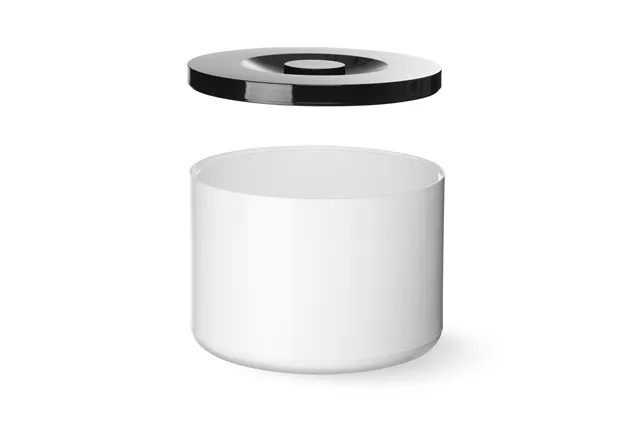 Pojemnik do lodu, 10L, biały, ⌀292x220mm BarUp 594759