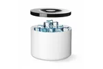 Pojemnik do lodu, 10L, biały, ⌀292x220mm BarUp 594759