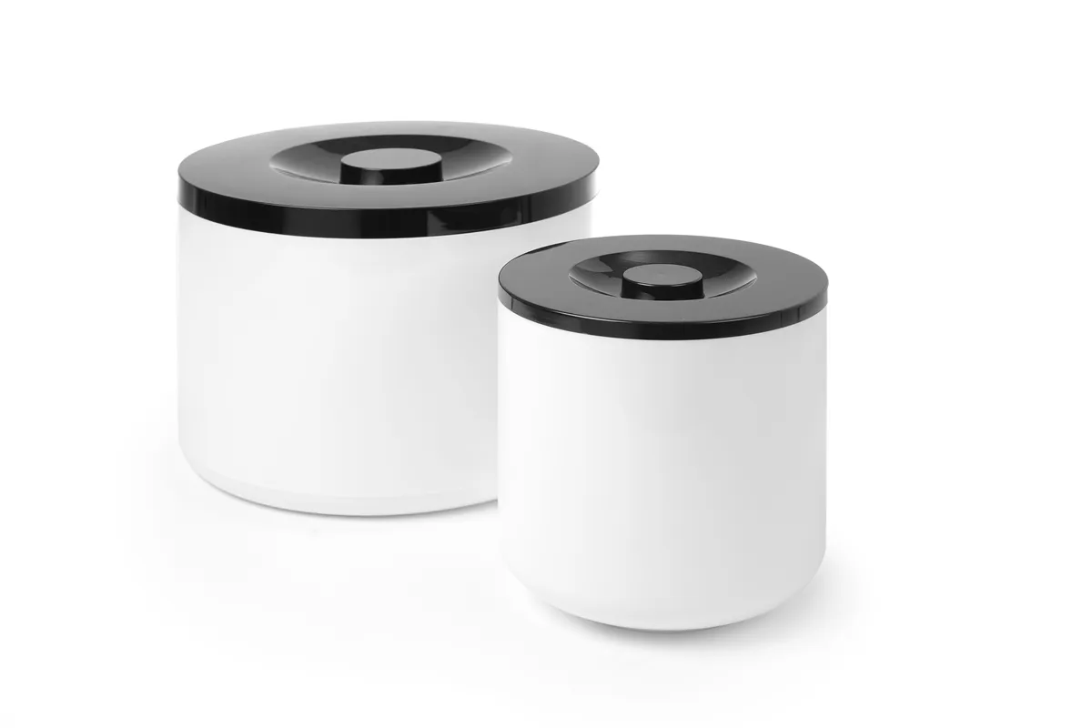 Pojemnik do lodu, 10L, biały, ⌀292x220mm BarUp 594759