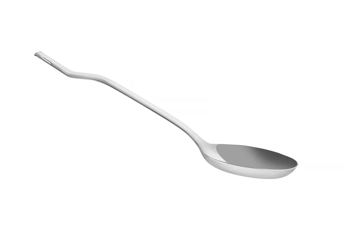 Łyżka do sosu do pizzy, 0,05L, 280x65mm Hendi 855492