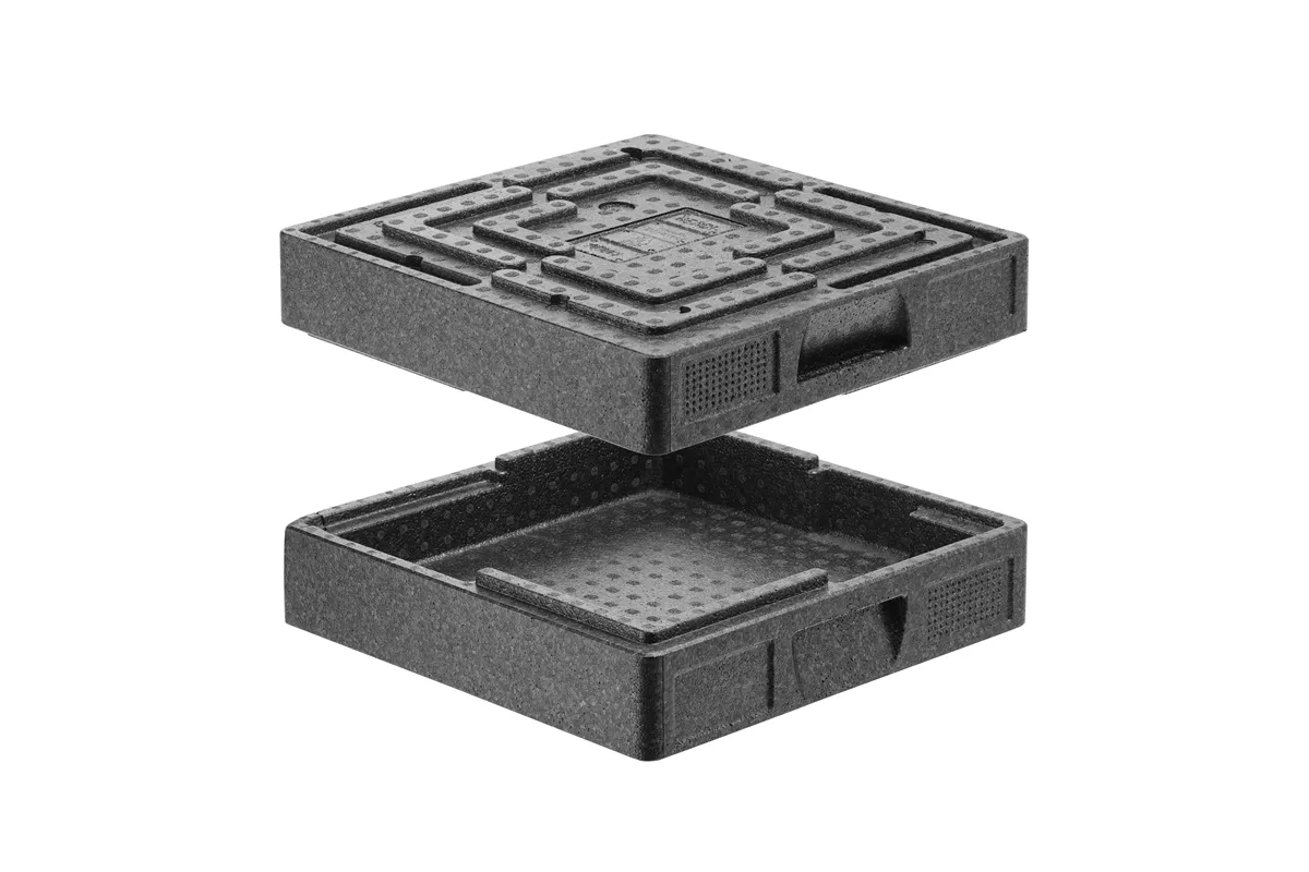 Pojemnik termoizolacyjny cateringowy Salto, Profi Line, 5,5L, 410x410x100mm Hendi 707067