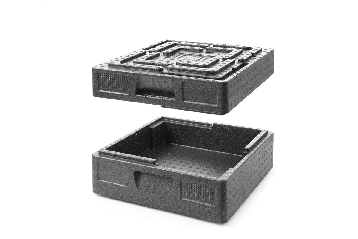 Pojemnik termoizolacyjny cateringowy Salto, Profi Line, 9,8L, 410x410x135mm Hendi 707074