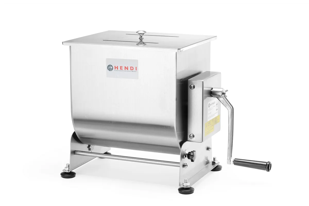 Mieszarka ręczna do farszu z dzieżą przechylną, 20L, 285x550x385mm Hendi 282281