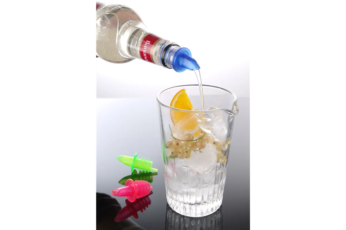 Nalewak, 2 niebieskie, 2 czerwone, 2 zielone, czerwony, 6 szt BarUp 599457