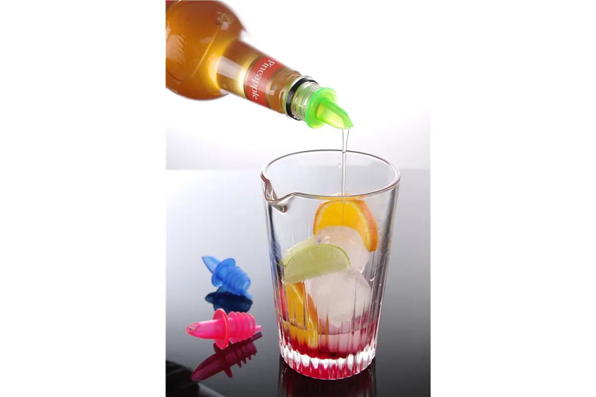 Nalewak, 2 niebieskie, 2 czerwone, 2 zielone, czerwony, 6 szt BarUp 599457