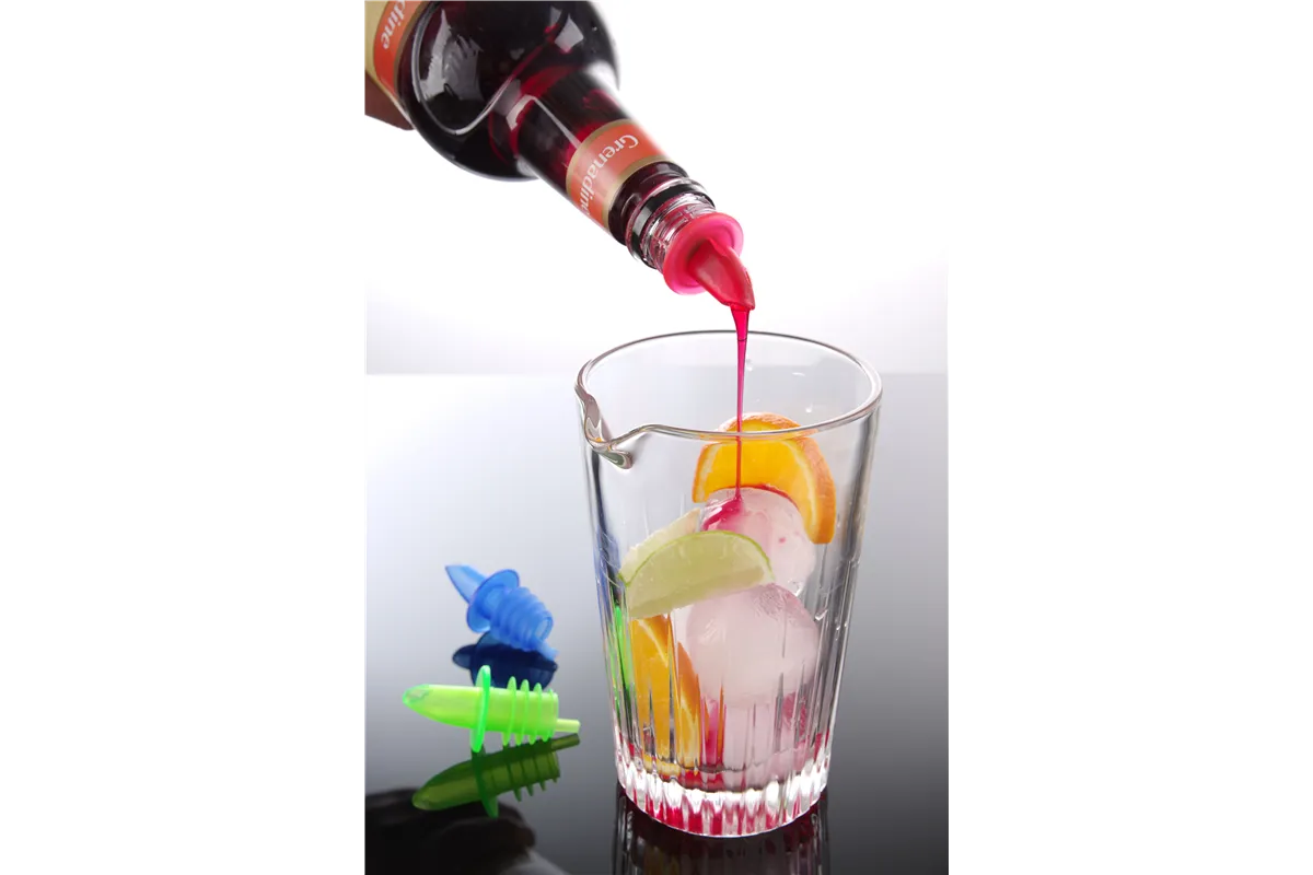 Nalewak, 2 niebieskie, 2 czerwone, 2 zielone, czerwony, 6 szt BarUp 599457