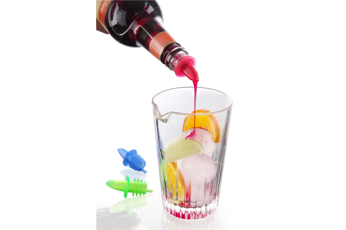 Nalewak, 2 niebieskie, 2 czerwone, 2 zielone, czerwony, 6 szt BarUp 599457