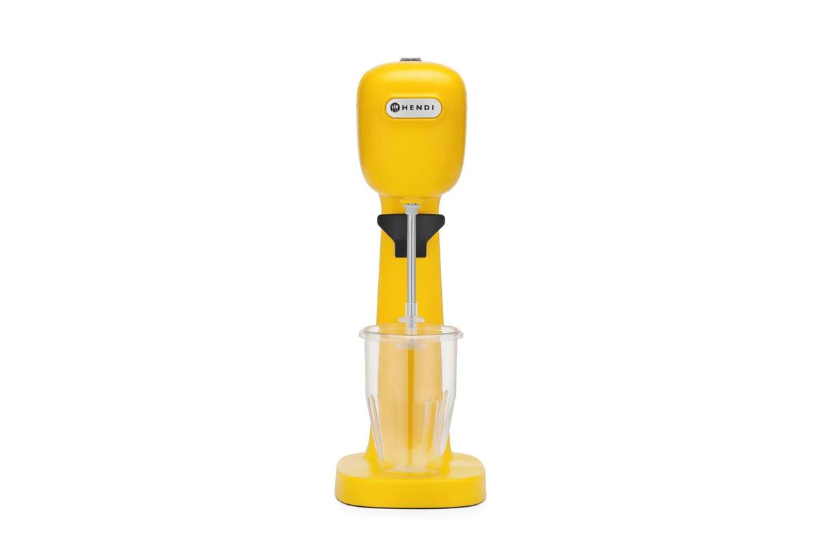 Shaker do koktajli mlecznych  Design by Bronwasser, żółty, 220-240V/400W, 170x196x490mm Hendi 221631