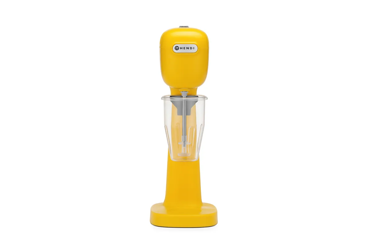 Shaker do koktajli mlecznych  Design by Bronwasser, żółty, 220-240V/400W, 170x196x490mm Hendi 221631