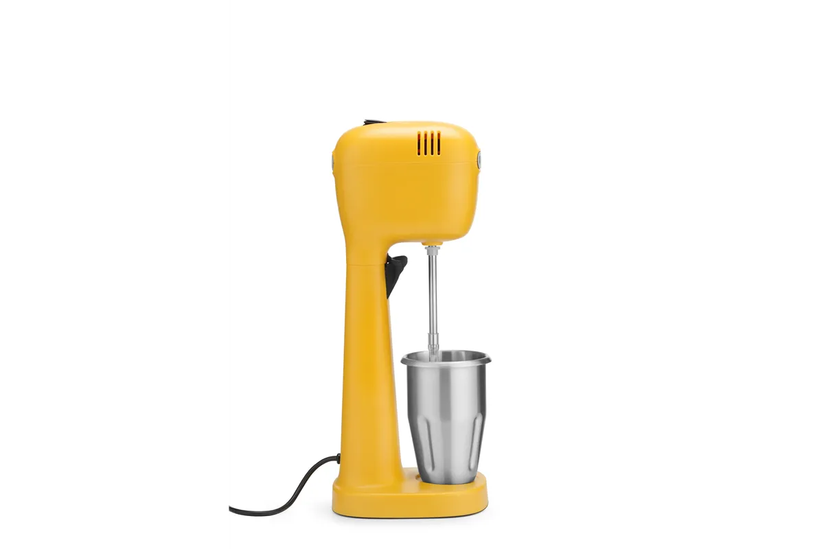 Shaker do koktajli mlecznych  Design by Bronwasser, żółty, 220-240V/400W, 170x196x490mm Hendi 221631