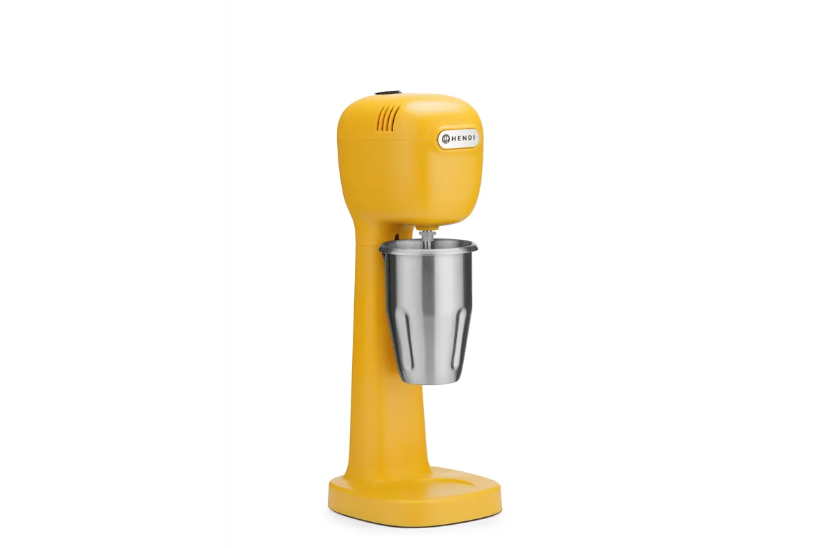 Shaker do koktajli mlecznych  Design by Bronwasser, żółty, 220-240V/400W, 170x196x490mm Hendi 221631