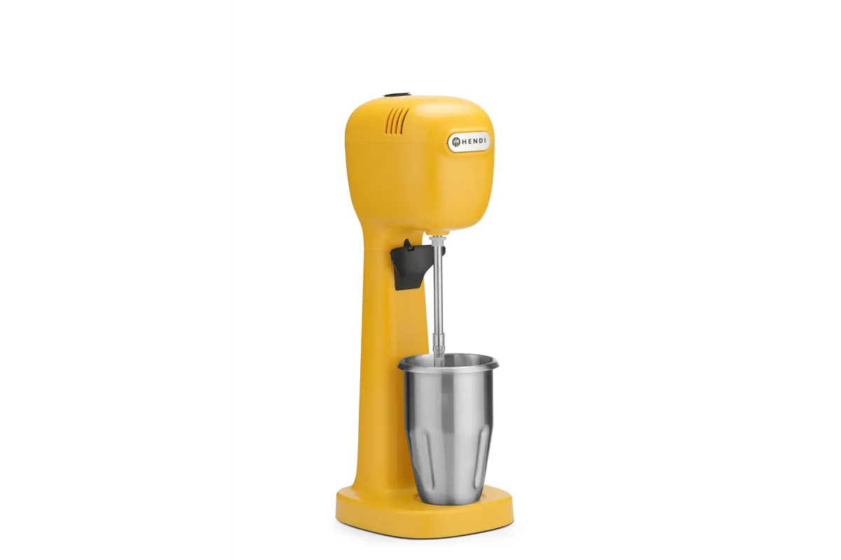 Shaker do koktajli mlecznych  Design by Bronwasser, żółty, 220-240V/400W, 170x196x490mm Hendi 221631