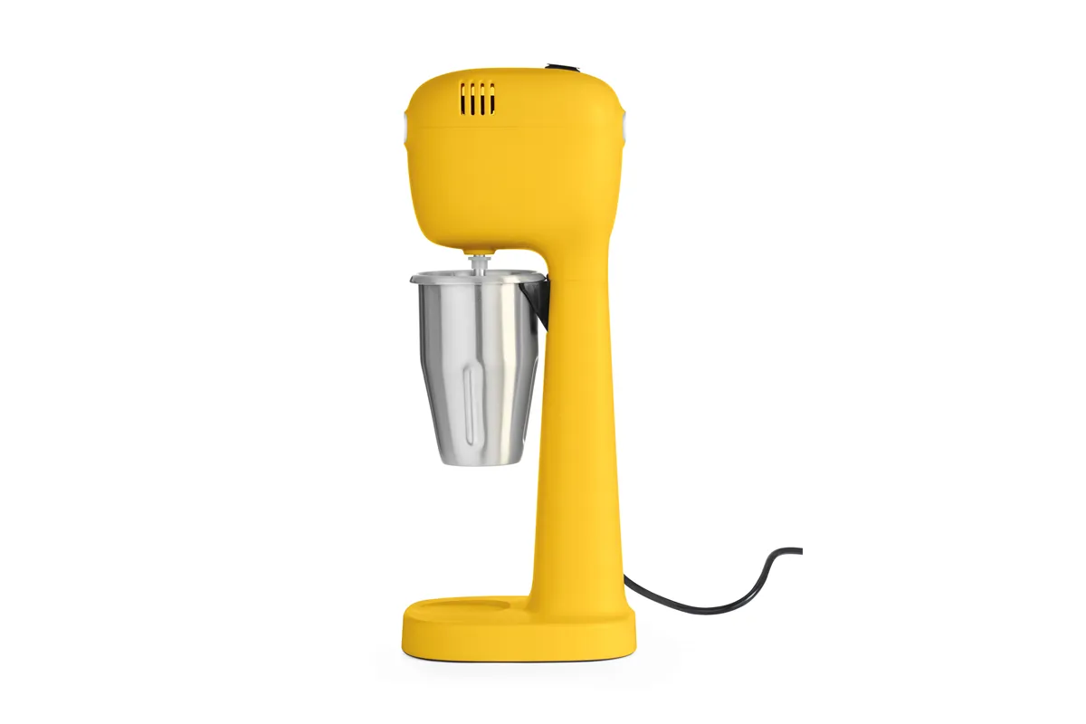 Shaker do koktajli mlecznych  Design by Bronwasser, żółty, 220-240V/400W, 170x196x490mm Hendi 221631
