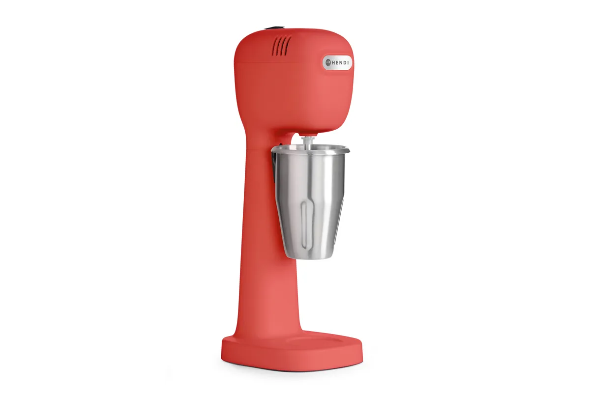 Shaker do koktajli mlecznych  Design by Bronwasser, czerwony, 220-240V/400W, 170x196x490mm Hendi 221648
