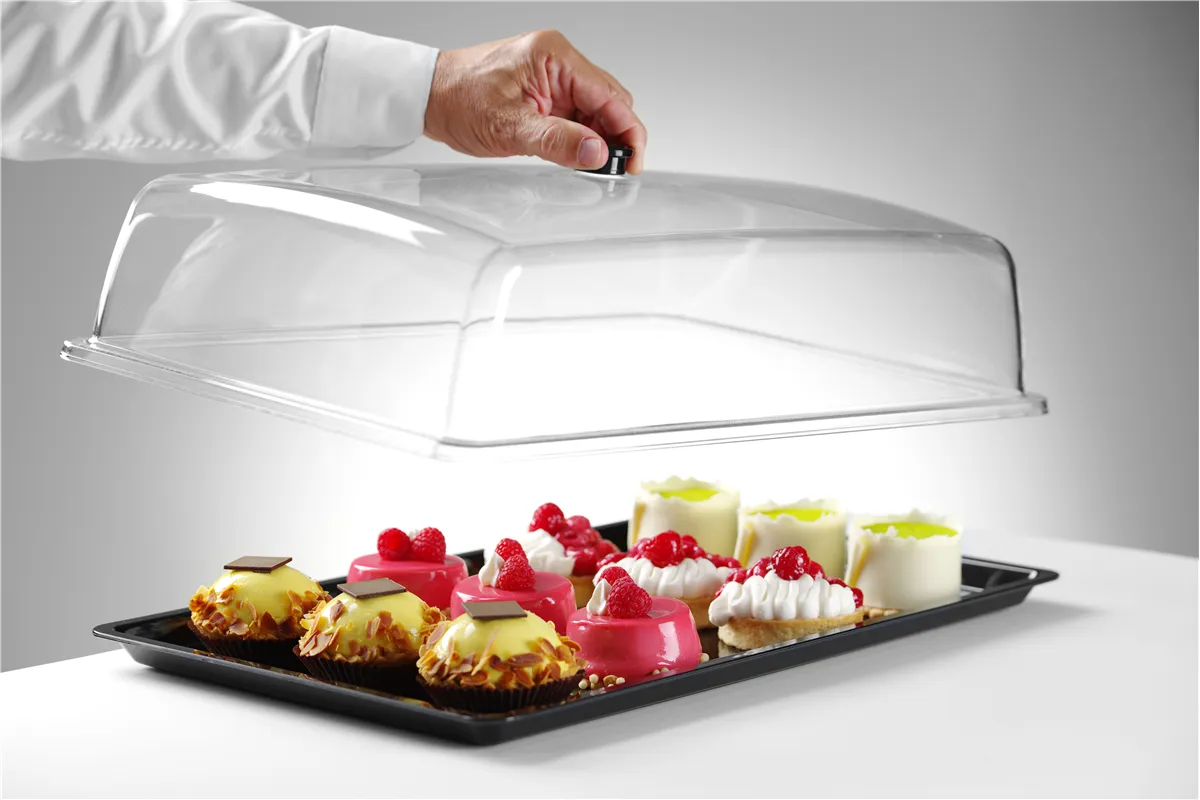 Taca z pokrywą prostokątna, GN 1/1, 535x335x165mm Hendi 203590