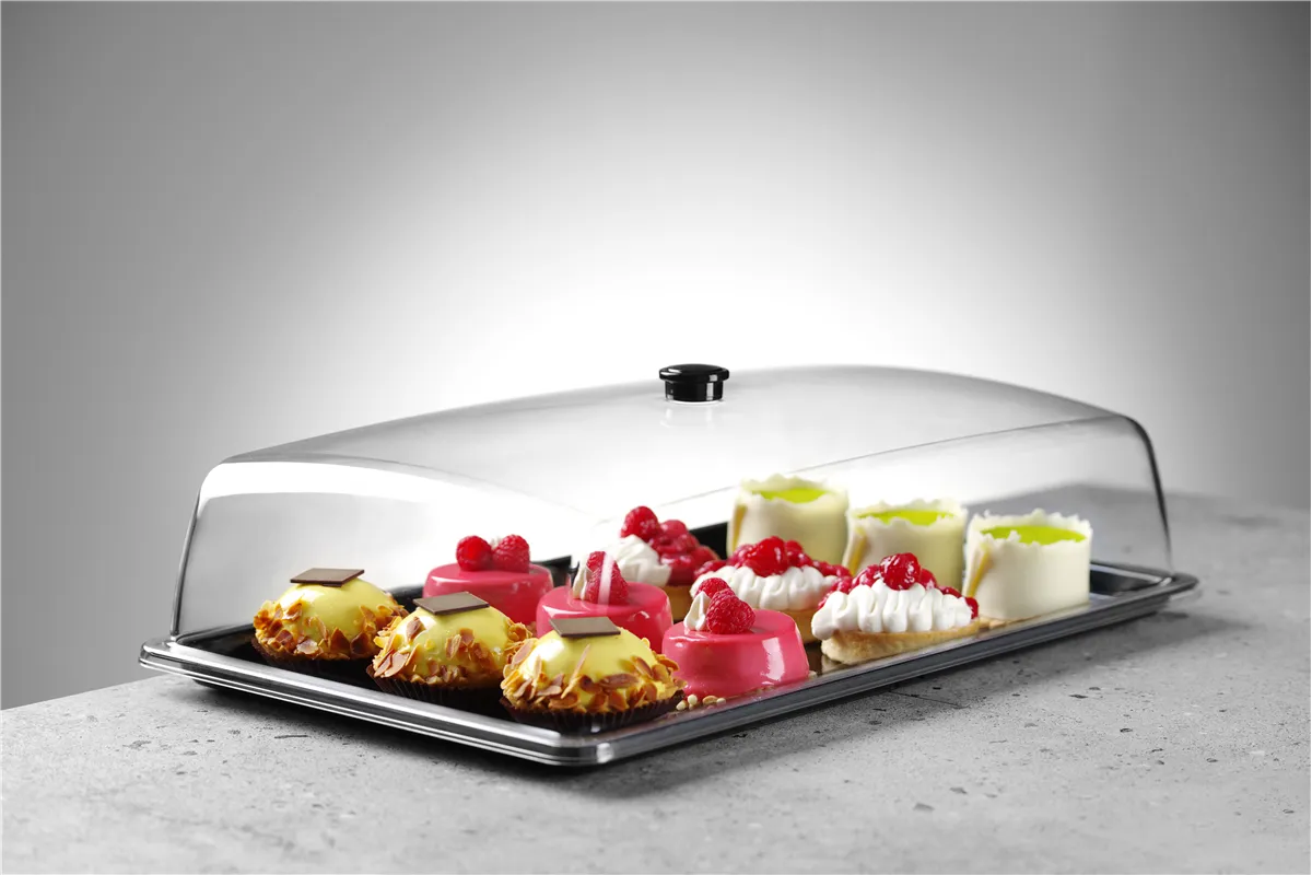 Taca z pokrywą prostokątna, GN 1/1, 535x335x165mm Hendi 203590