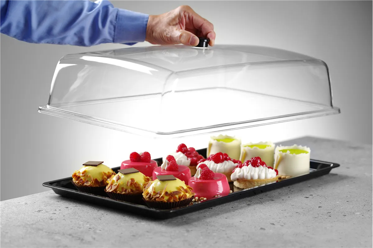 Taca z pokrywą prostokątna, GN 1/1, 535x335x165mm Hendi 203590