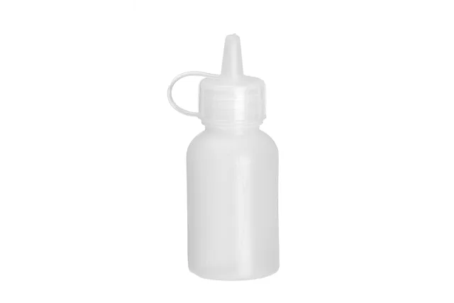 Mini dyspenser do sosów - zestaw 4 szt., 0,03L, transparentny, ⌀30x85mm Hendi 557891