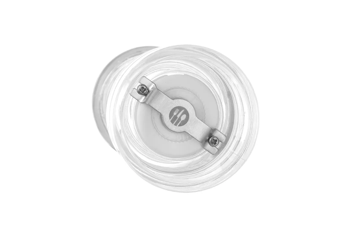 Młynek do soli akrylowy, transparentny, ⌀50x140mm Hendi 469651