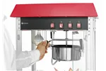 Urządzenie do popcornu, czerwony, 230V/1500W, 574x420x778mm Hendi 282748