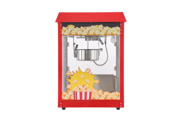 Urządzenie do popcornu, czerwony, 230V/1500W, 574x420x778mm Hendi 282748