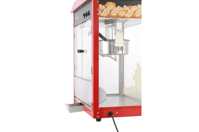 Urządzenie do popcornu, czerwony, 230V/1500W, 574x420x778mm Hendi 282748
