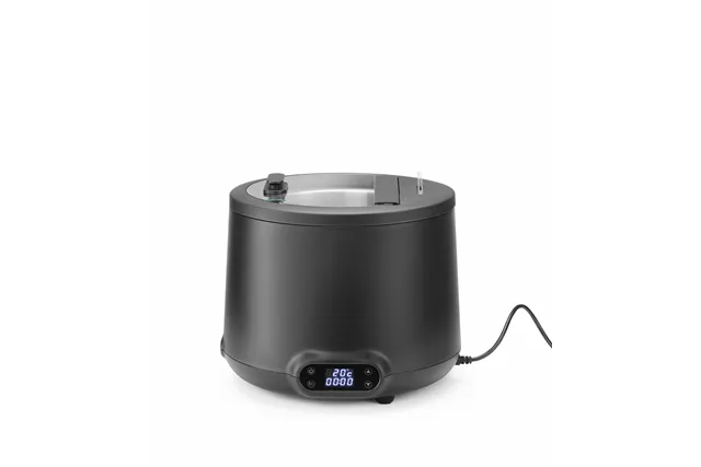Kociołek do zupy UNIQ, 8L, czarny, 220-240V/500W, ⌀365x325mm Hendi 860526