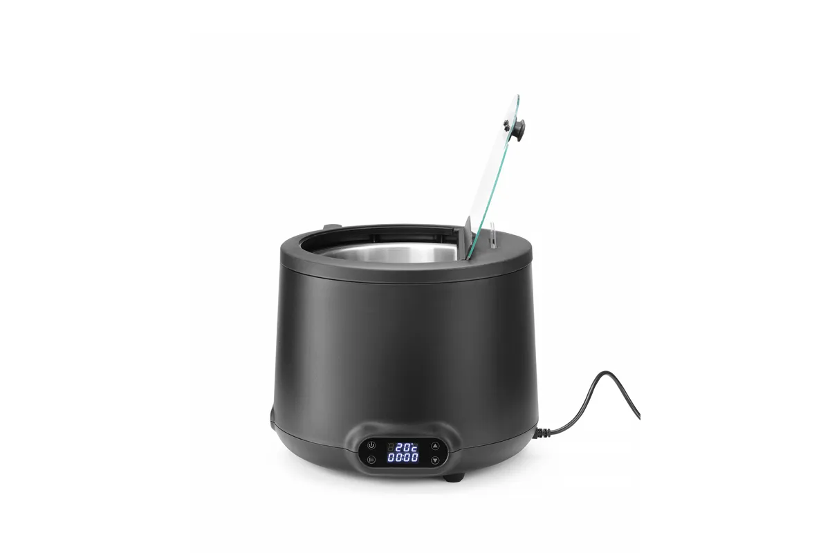 Kociołek do zupy UNIQ, 8L, czarny, 220-240V/500W, ⌀365x325mm Hendi 860526