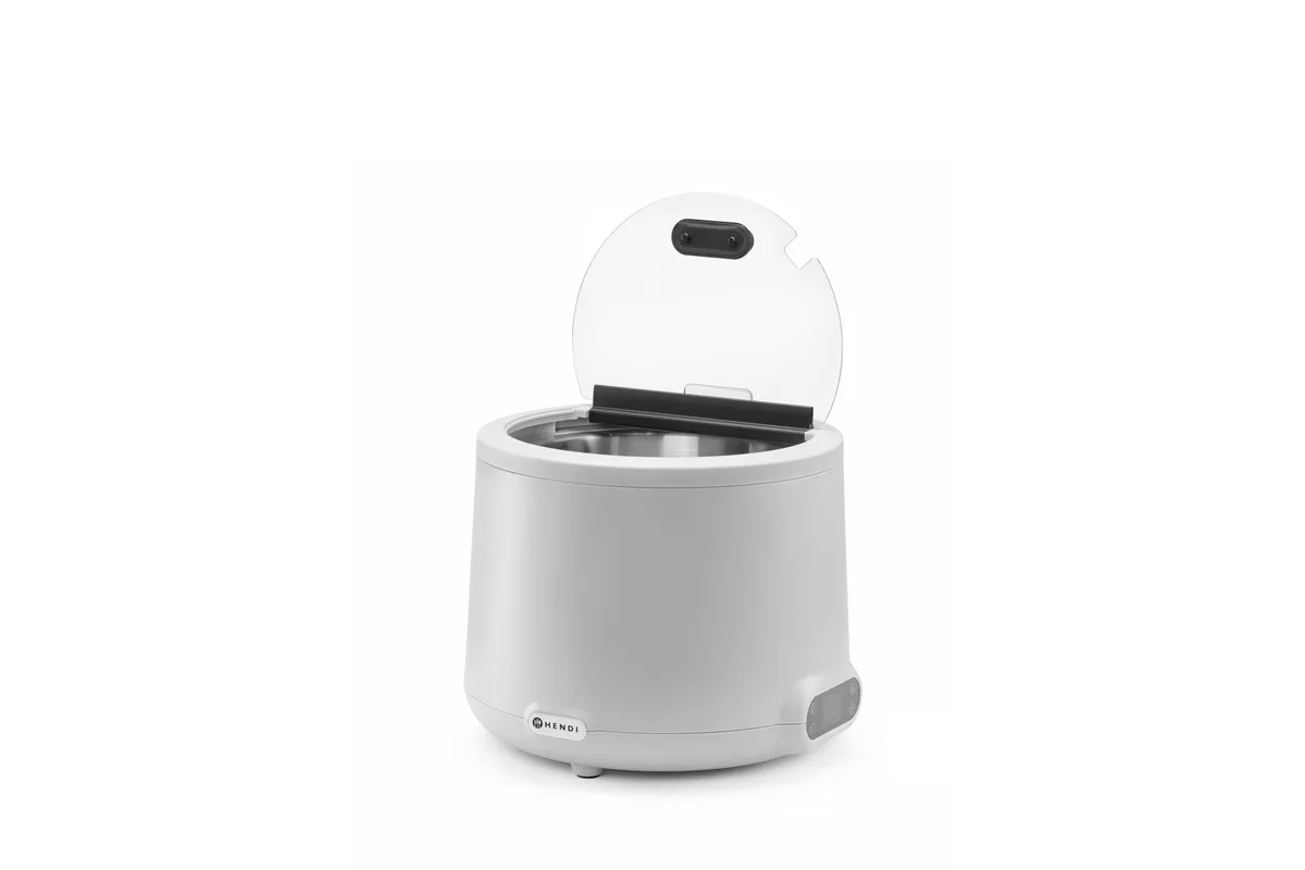 Kociołek do zupy UNIQ, 8L, biały, 220-240V/500W, ⌀365x325mm Hendi 860533