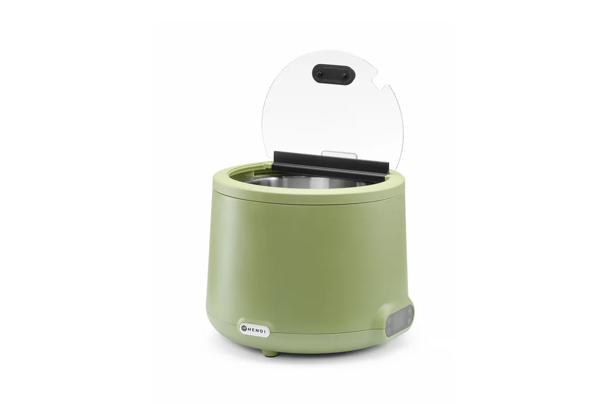 Kociołek do zupy UNIQ, 8L, zielony, 220-240V/500W, ⌀365x325mm Hendi 860540