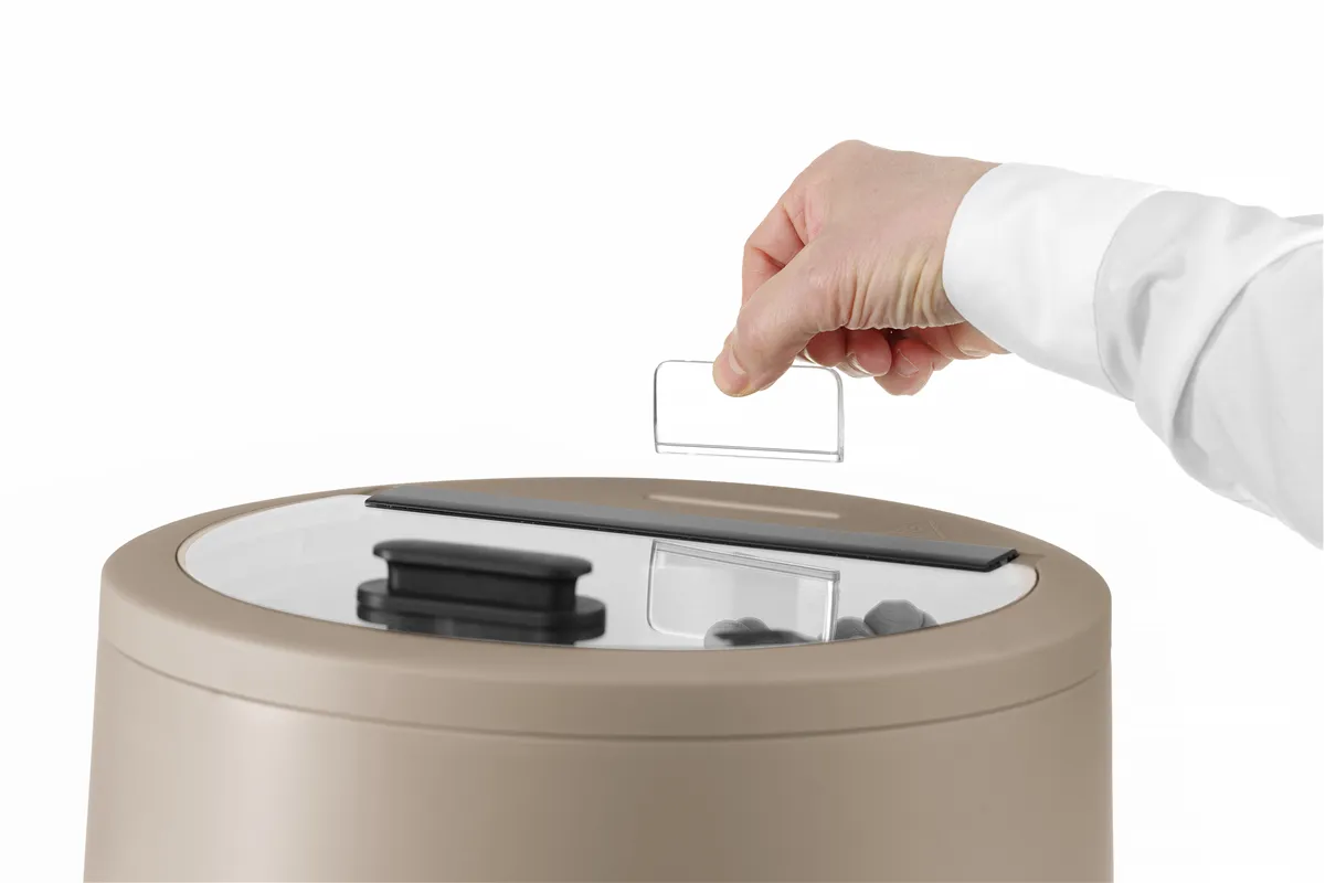 Kociołek do zupy UNIQ, 8L, beżowy, 220-240V/500W, ⌀365x325mm Hendi 860557