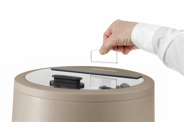 Kociołek do zupy UNIQ, 8L, beżowy, 220-240V/500W, ⌀365x325mm Hendi 860557