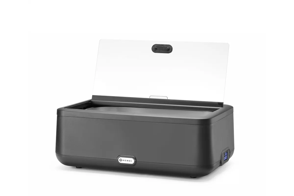 Podgrzewacz elektryczny UNIQ, czarny, 220-240V/700W, 607x402x245mm Hendi 470411