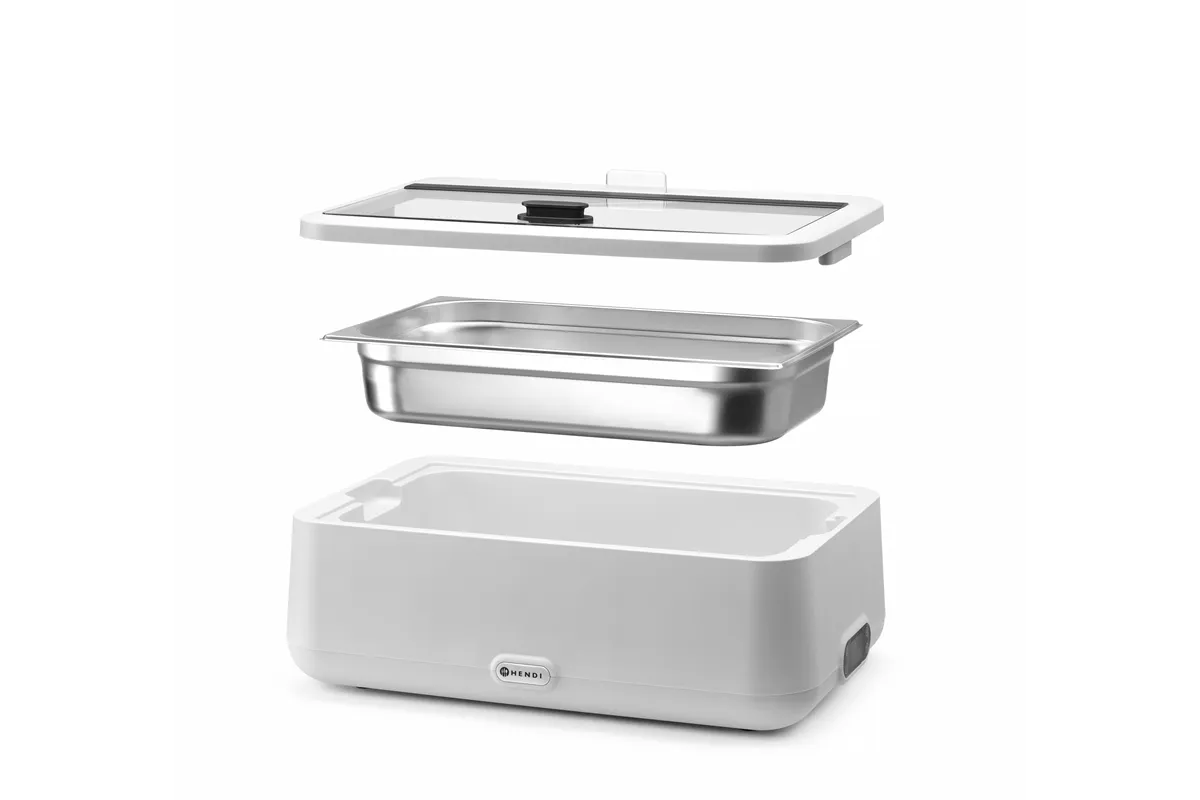 Podgrzewacz elektryczny UNIQ, biały, 220-240V/700W, 607x402x245mm Hendi 470428