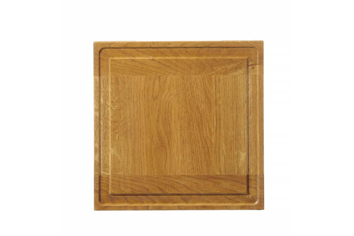 Deska dębowa do serwowania, 270x270x20mm, Prostokątny Hendi 505472