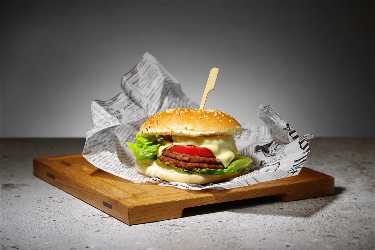 Deska dębowa do serwowania, 270x270x20mm, Prostokątny Hendi 505472