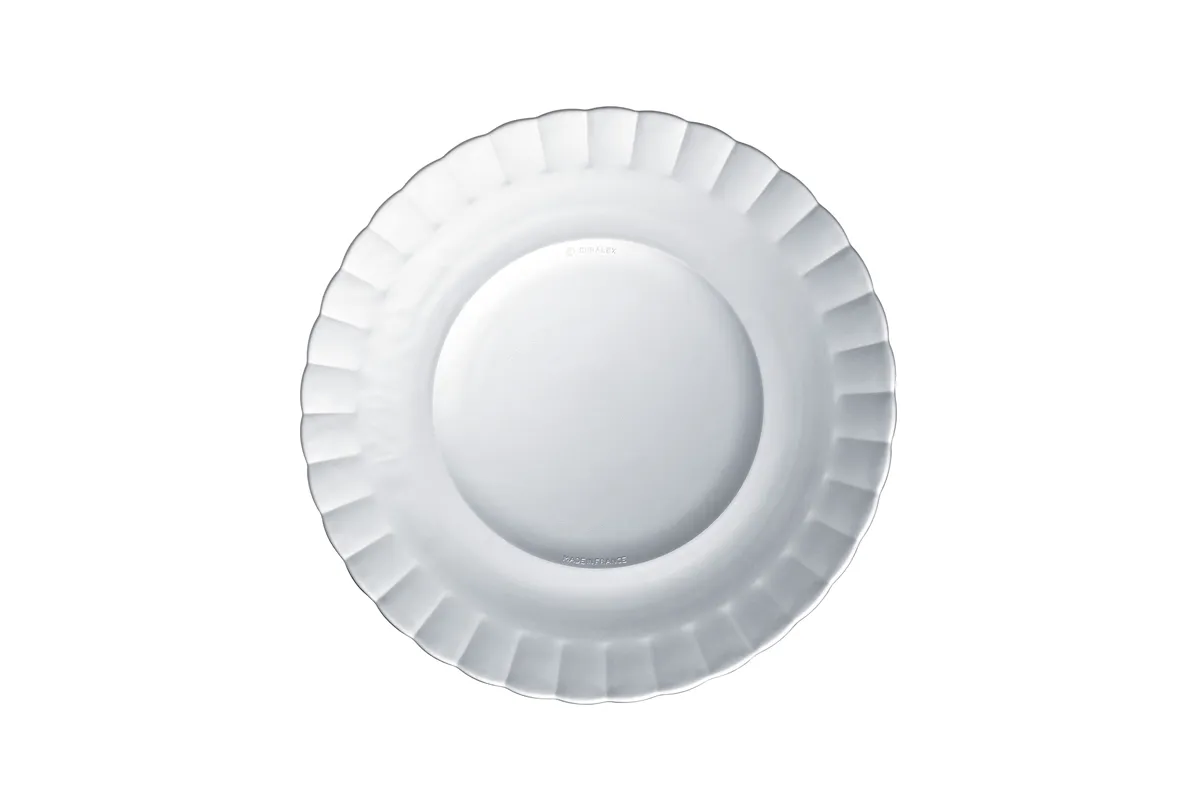 Talerz płytki PICARDIE, transparentny, ⌀230x20mm Duralex 3023AF06C1111