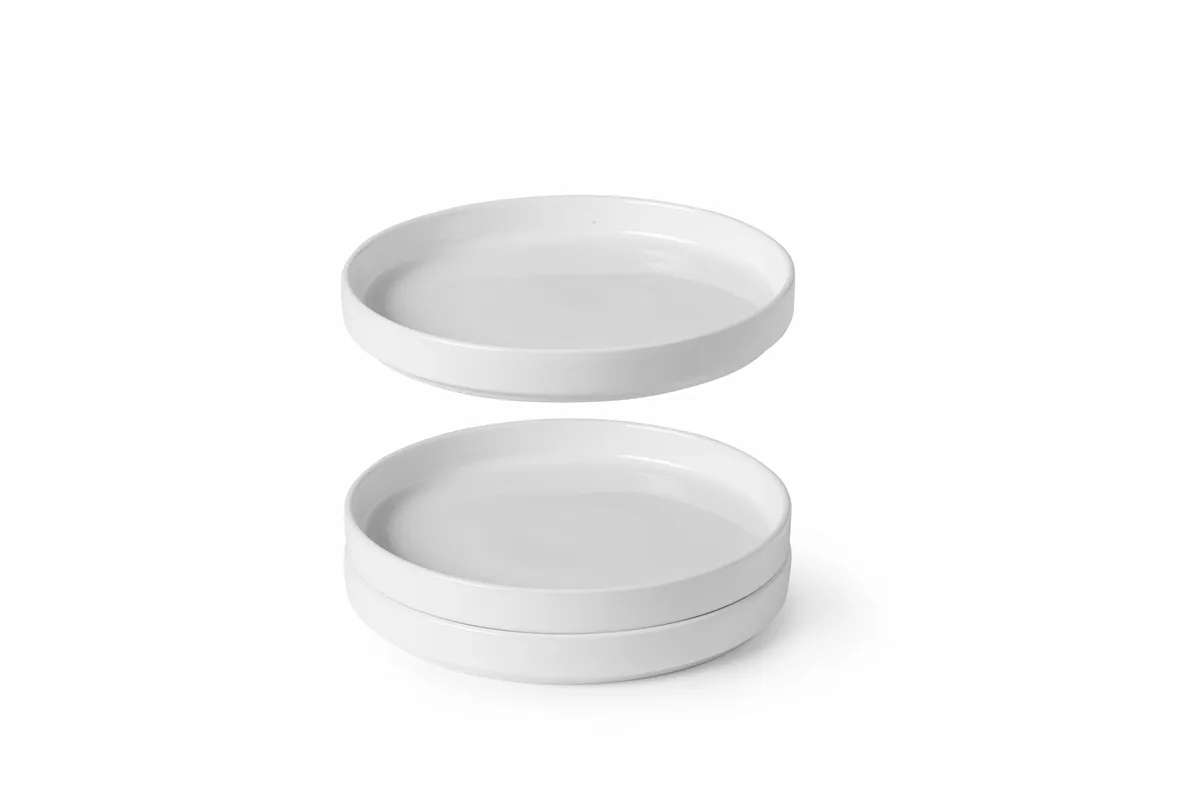 Talerz z wysokim rantem Oslo, Oslo, biały, ⌀240x26mm Hendi 768747