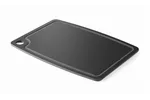 Deska do krojenia z włókna drzewnego, czarny, 370x275x6mm Hendi 505762