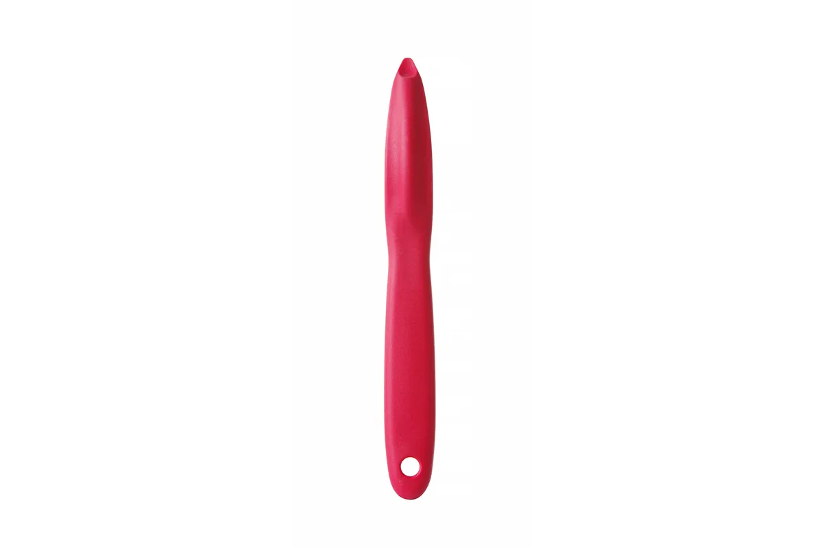 Obieraczka uniwersalna z ząbkowanym ostrzem, czerwony, 175mm, Ząbkowany Hendi 841488