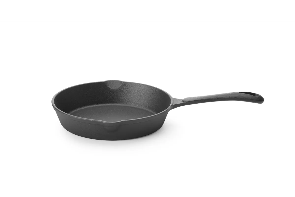 Patelnia żeliwna, czarny, ⌀200x40mm, Okrągły Hendi 629321