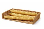 Kosz ekspozycyjny na pieczywo, 595x395x105mm, Prostokątny Hendi 427248