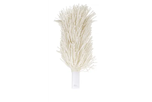 Zestaw szczotek do polerki do szkła – 2 szt., Średnie, biały, 205x55mm Hendi 230138
