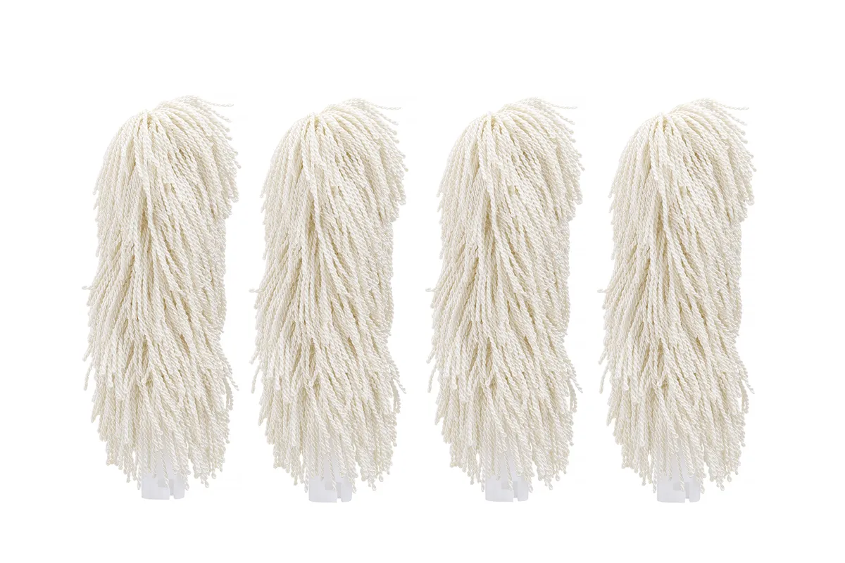 Zestaw szczotek do polerki do szkła – 2 szt., Duży, biały, 235x55mm Hendi 230145