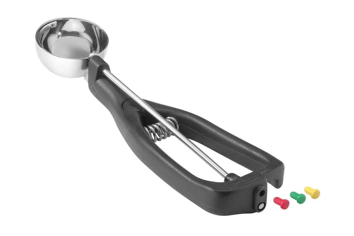 Gałkownica dla leworęcznych, 1/40, czarny, ⌀45xmm Stöckel 755228