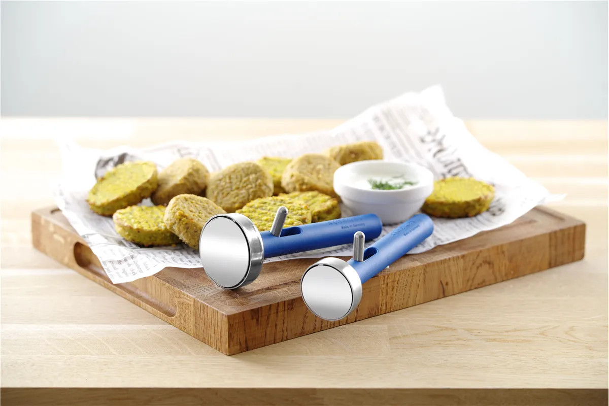 Porcjoner do falafeli, 1/45, niebieski, ⌀50x150mm Stöckel 755303