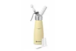 Syfon do bitej śmietany, 0,5L, Pastelowy żółty, ⌀80x260mm Hendi 975855