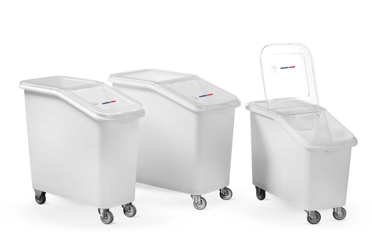 Wózek na artykuły sypkie, 82L, 355x720x600mm AmerBox 877913