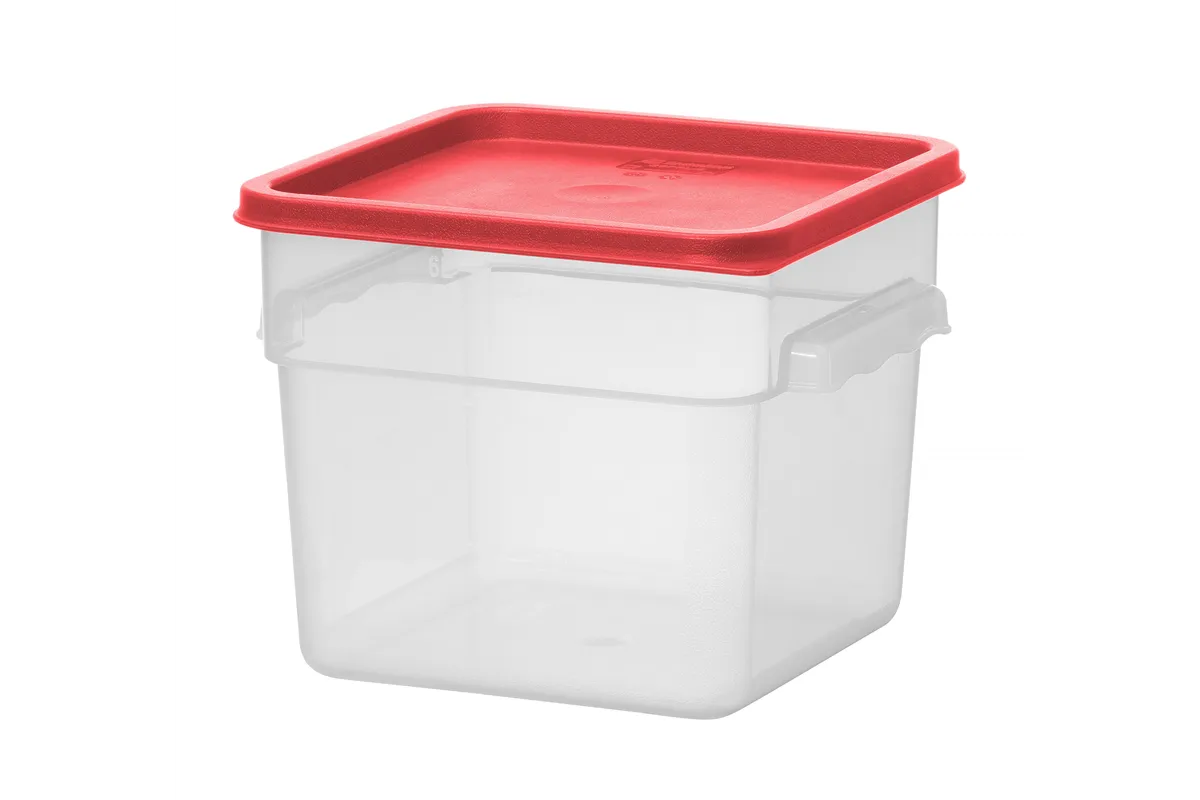 Pojemnik na żywność z podziałką, 5,7L, 235x235x180mm Hendi 870921