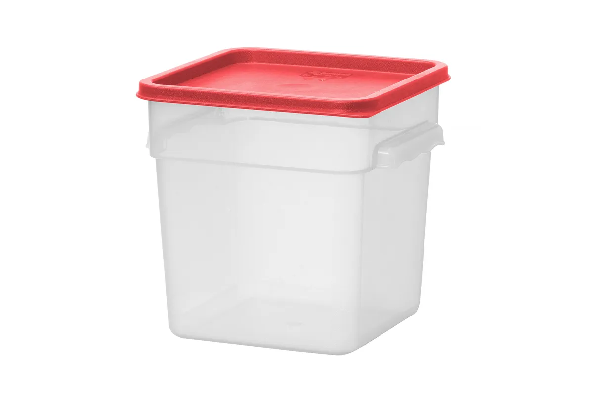 Pojemnik na żywność z podziałką, 7,6L, 235x235x230mm Hendi 870938